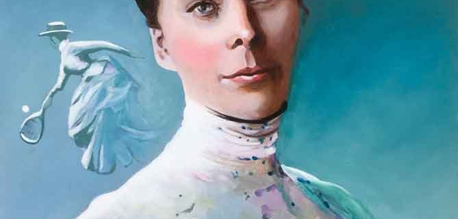 Lena Rice-Ireland’s Wimbledon Champion – Limited Edition Art Print