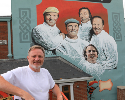 Clancy Brothers Mural